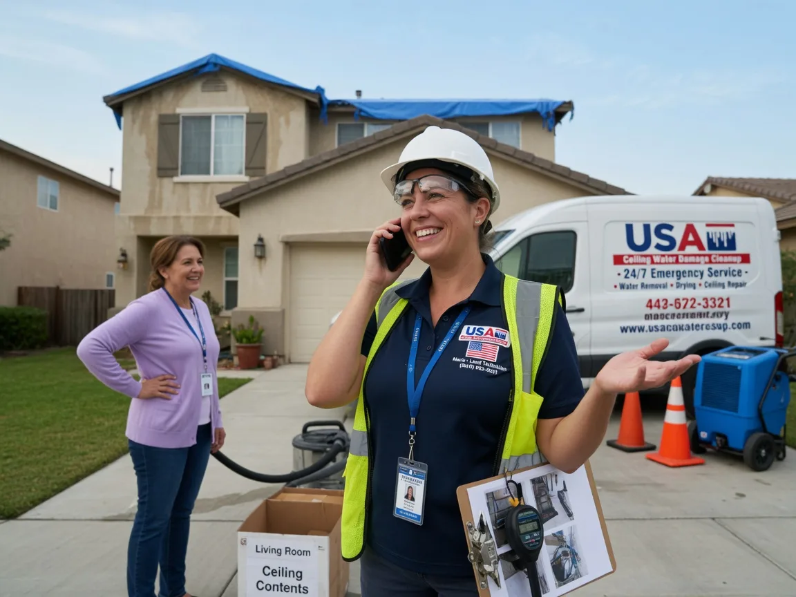 Ceiling Water Damage Restoration Pope Valley, CA FAQs